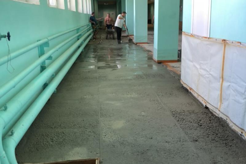 Продолжаются ремонтные работы