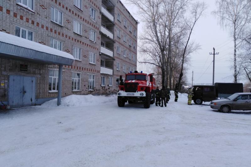 Учебная тренировка совместно с ПЧ-44