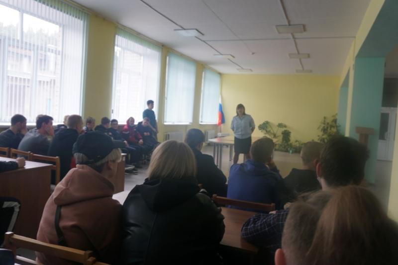 Встреча со старшим инспектором ОДН ОУУП и ПДН 