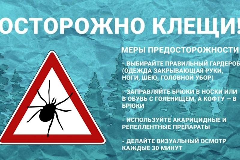 Из-за природно-климатических особенностей на территории Пермского края создались благоприятные условия для поддержания популяции переносчиков инфекций - иксодовых клещей!