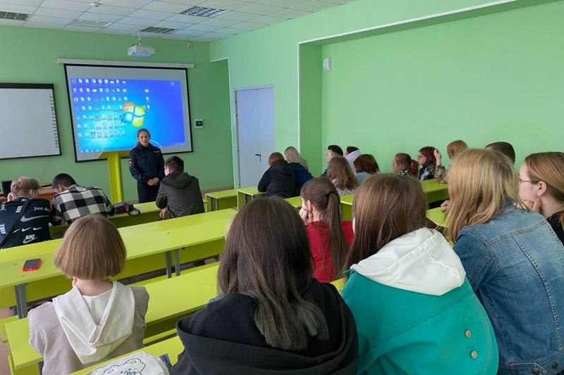 Встреча с сотрудником ГИБДД