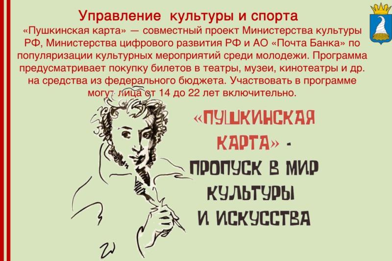 По «Пушкинской карте»
