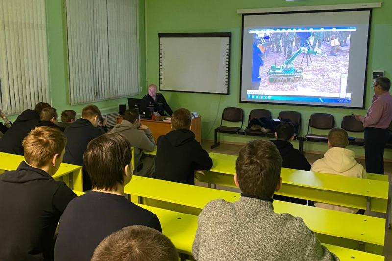 Встреча с представителями военной академии
