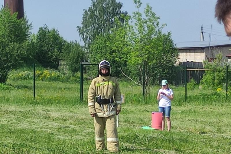 XIV межмуниципальные соревнования "Добровольный юный пожарный"