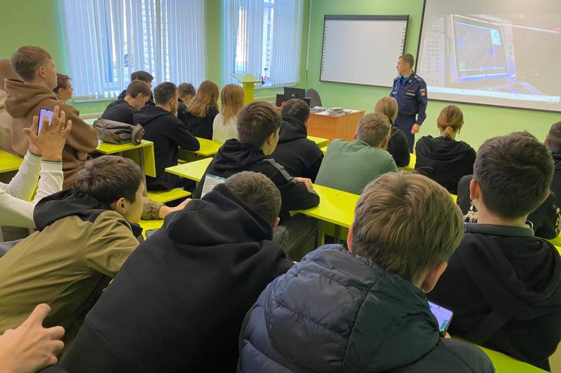 Встреча с представителем военной академии