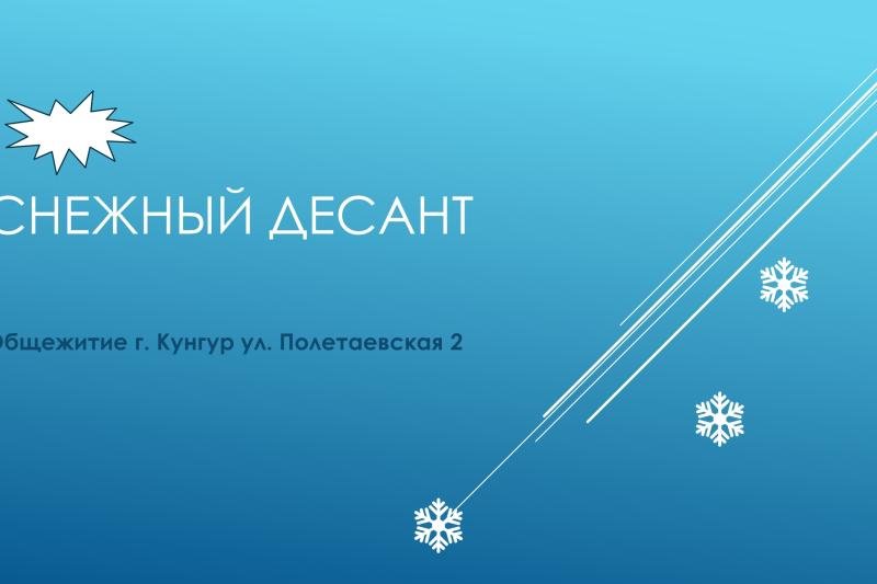 Снежный десант