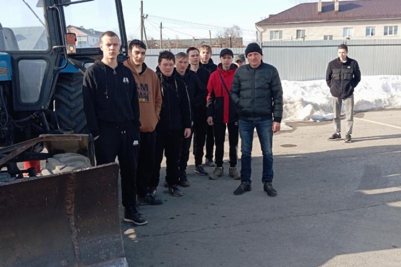 Открытое занятие по учебной практике