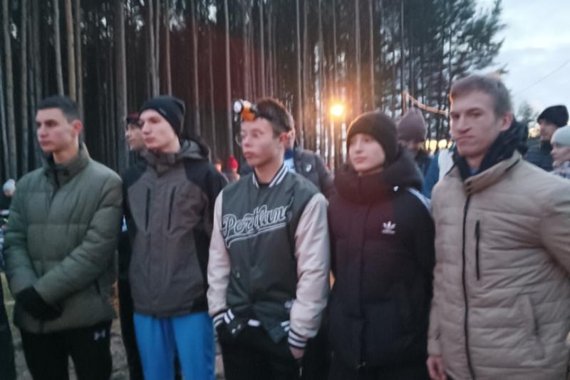 Пробег с фонариками