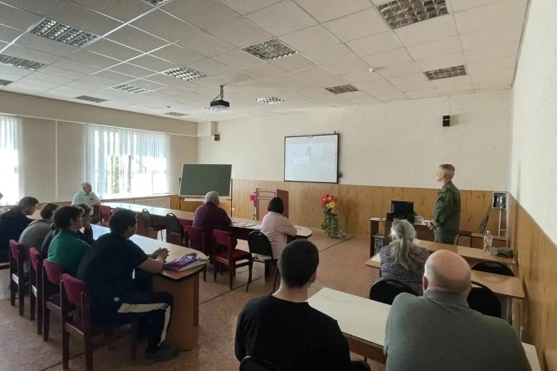 Встреча с представителями воинской части