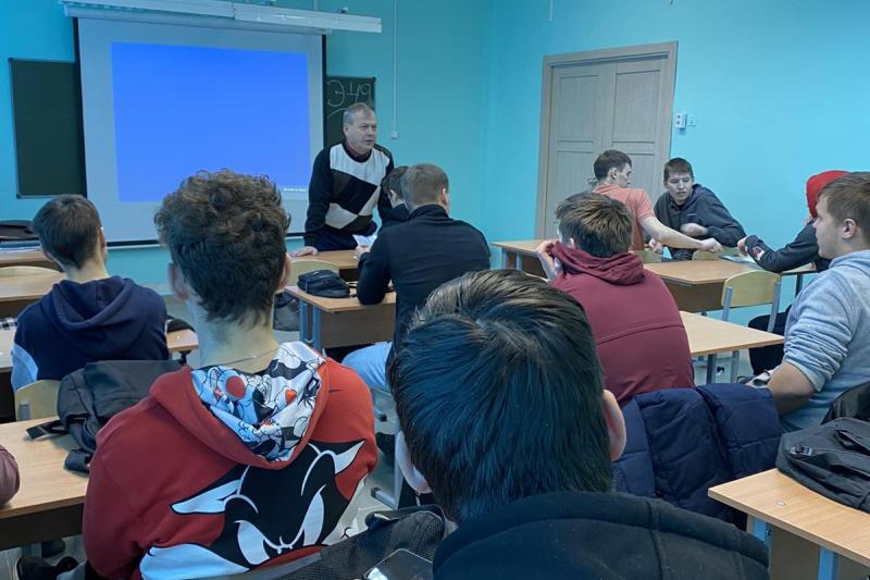 Встреча с преподавателем Тверской военной академии